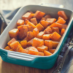 Recetas para personas con diabetes: calabaza de invierno asada 