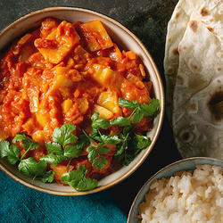 Recetas para personas con diabetes: Curry de verduras 