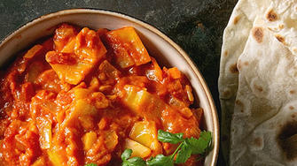 Recetas para personas con diabetes: Curry de verduras 