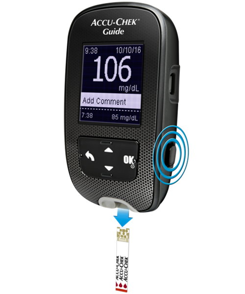 Beneficios del medidor de glucemia Accu-Chek Guide