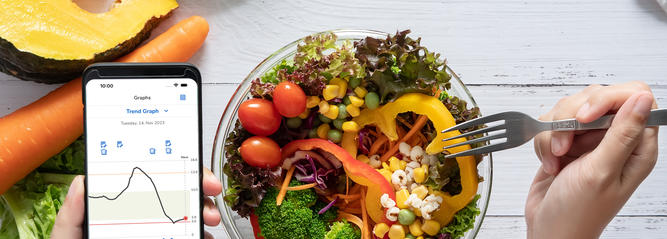 Alimentación y su efecto en los niveles de glucosa